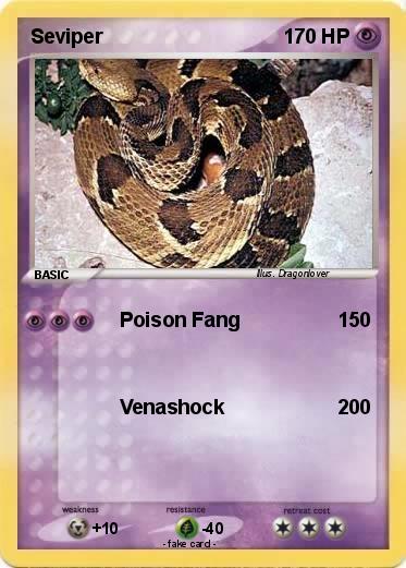 Pokemon Seviper
