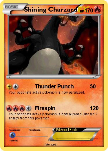 Pokemon Shining Charzard