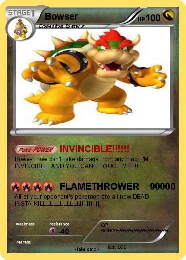 Pokemon Bowser