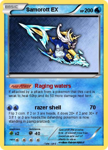 Pokemon Samorott EX