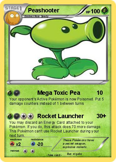 Pokemon Peashooter