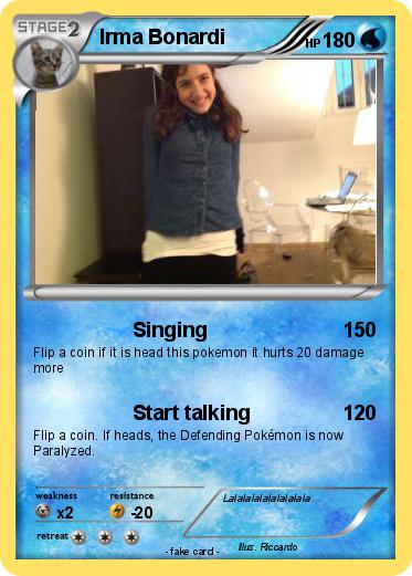 Pokemon Irma Bonardi