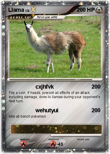 Pokemon Llama