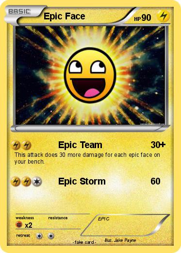 Pokemon Epic Face