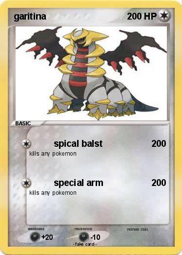 Pokemon garitina