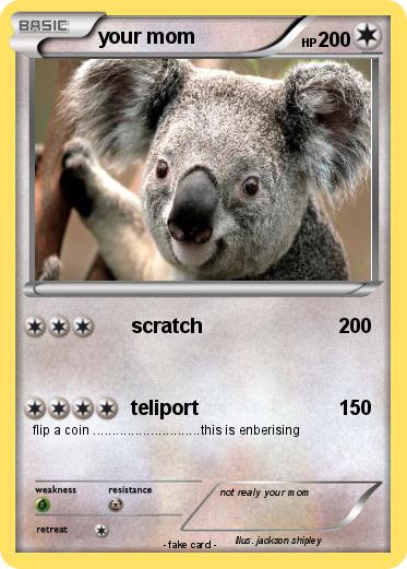 Pokemon your mom