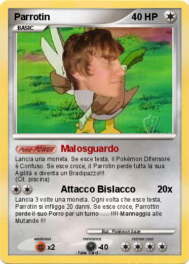Pokemon Parrotin