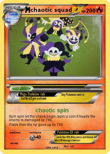 Pokemon chaotic squad