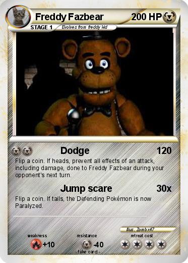Pokemon Freddy Fazbear