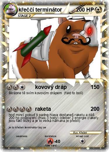 Pokemon křeččí terminátor