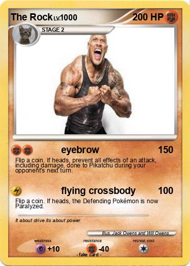 Pokemon The Rock