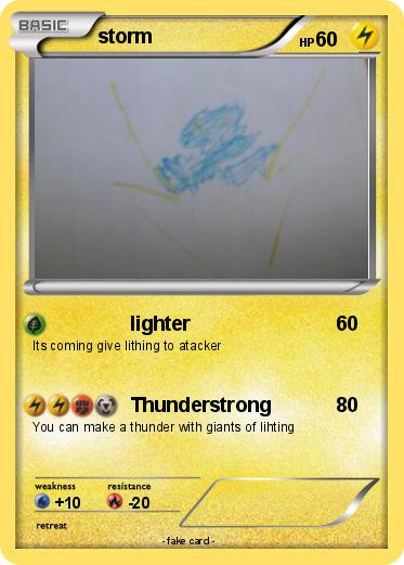 Pokemon storm