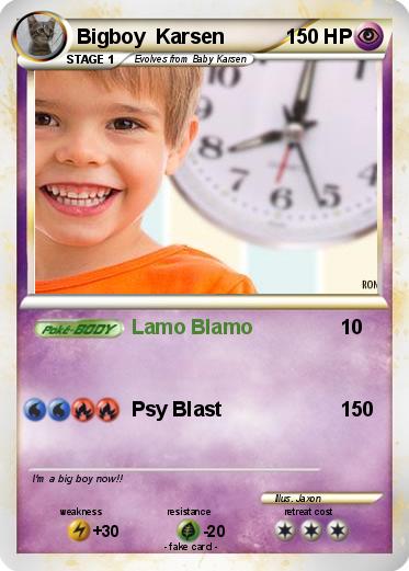 Pokemon Bigboy  Karsen