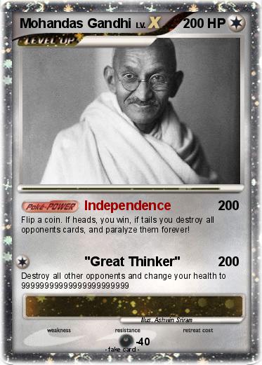 Pokemon Mohandas Gandhi Pokemon Mohandas Gandhi