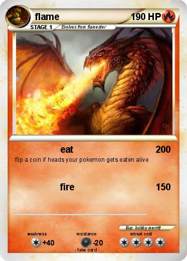 Pokemon flame