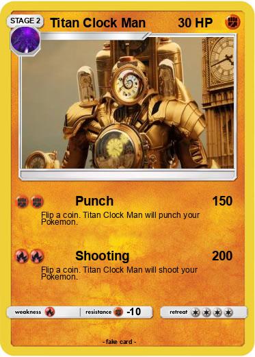 Pokemon Titan Clock Man