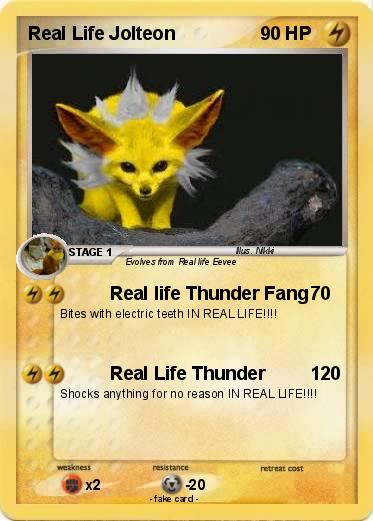 Pokemon Real Life Jolteon