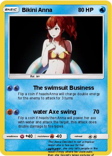 Pokemon Bikini Anna