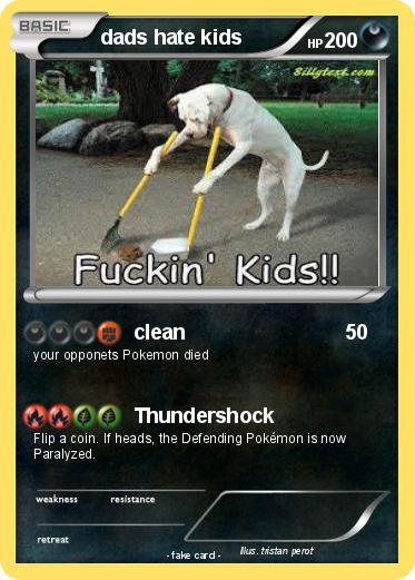 Pokemon dads hate kids