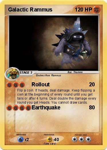 Pokemon Galactic Rammus