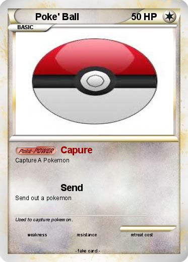Pokemon Poke' Ball