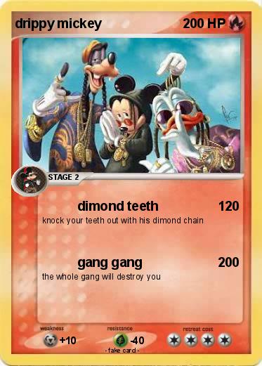 Pokemon drippy mickey