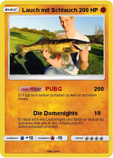 Pokemon Lauch mit Schlauch