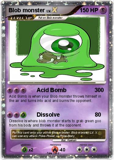 Pokemon Blob monster