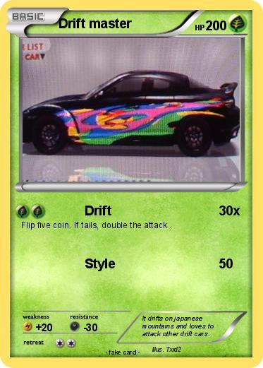 Pokemon Drift master