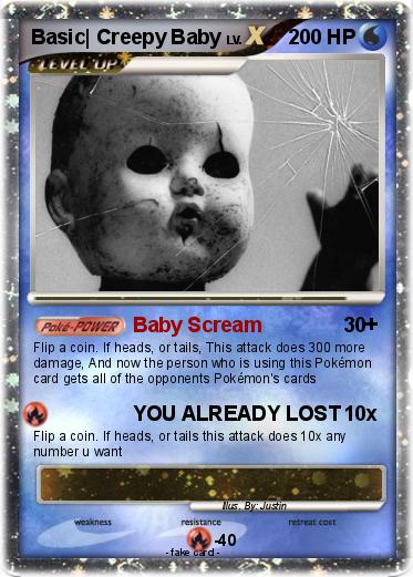 Pokemon Basic| Creepy Baby Pokemon Basic| Creepy Baby