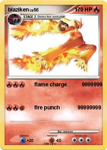 Pokemon blaziken