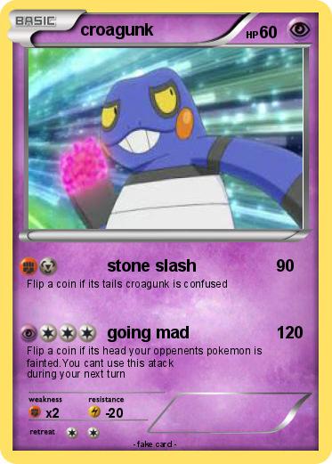 Pokemon croagunk