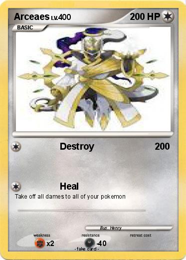 Pokemon Arceaes