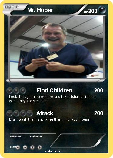 Pokemon Mr. Huber