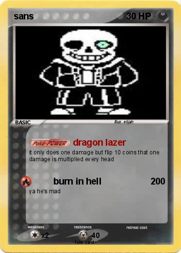 Pokemon sans