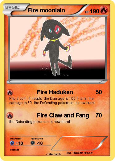 Pokemon Fire moonlain