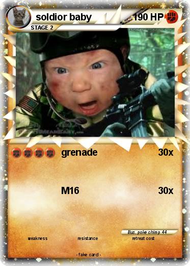 Pokemon soldior baby