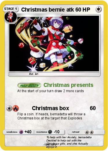 Pokemon Christmas bernie atk