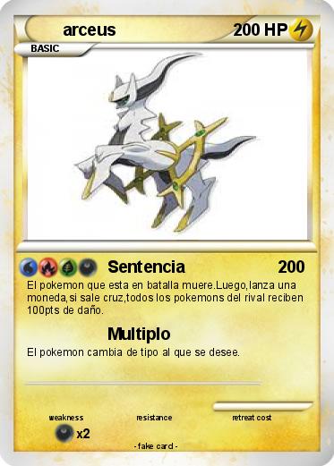 Pokemon arceus