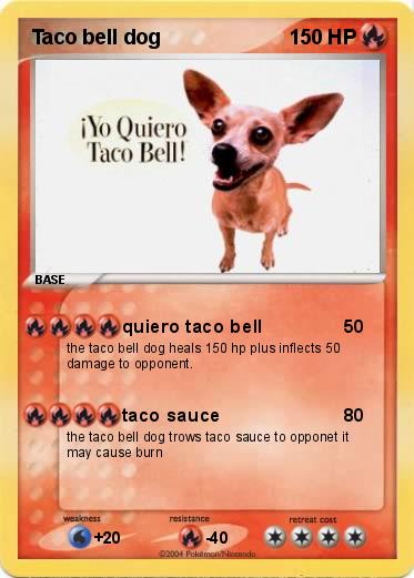 Pokemon Taco bell dog