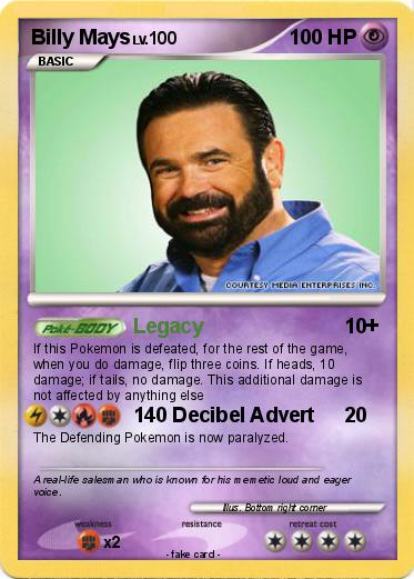 Pokemon Billy Mays