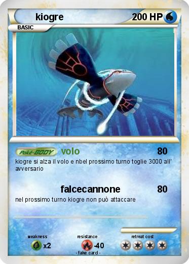 Pokemon kiogre