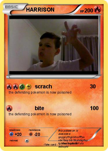 Pokemon HARRISON