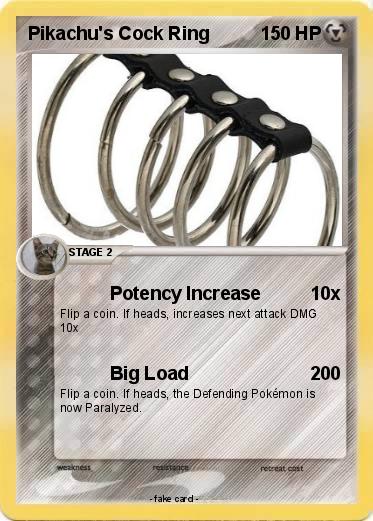 Pokemon Pikachu's Cock Ring