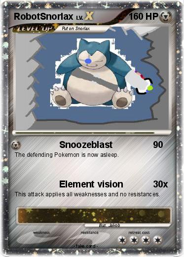 Pokemon RobotSnorlax