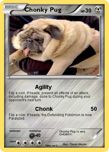 Pokemon Chonky Pug
