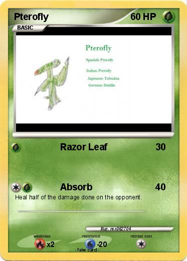 Pokemon Pterofly