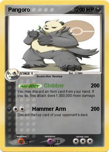 Pokemon Pangoro