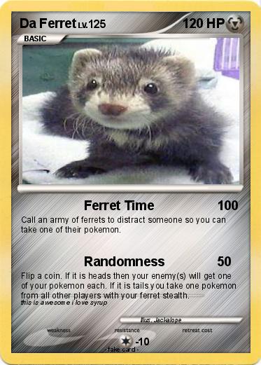 Pokemon Da Ferret