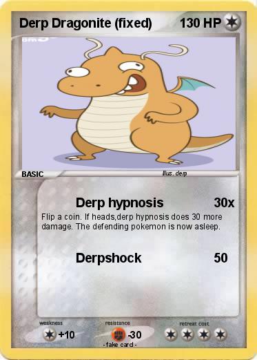 Pokemon Derp Dragonite (fixed)
